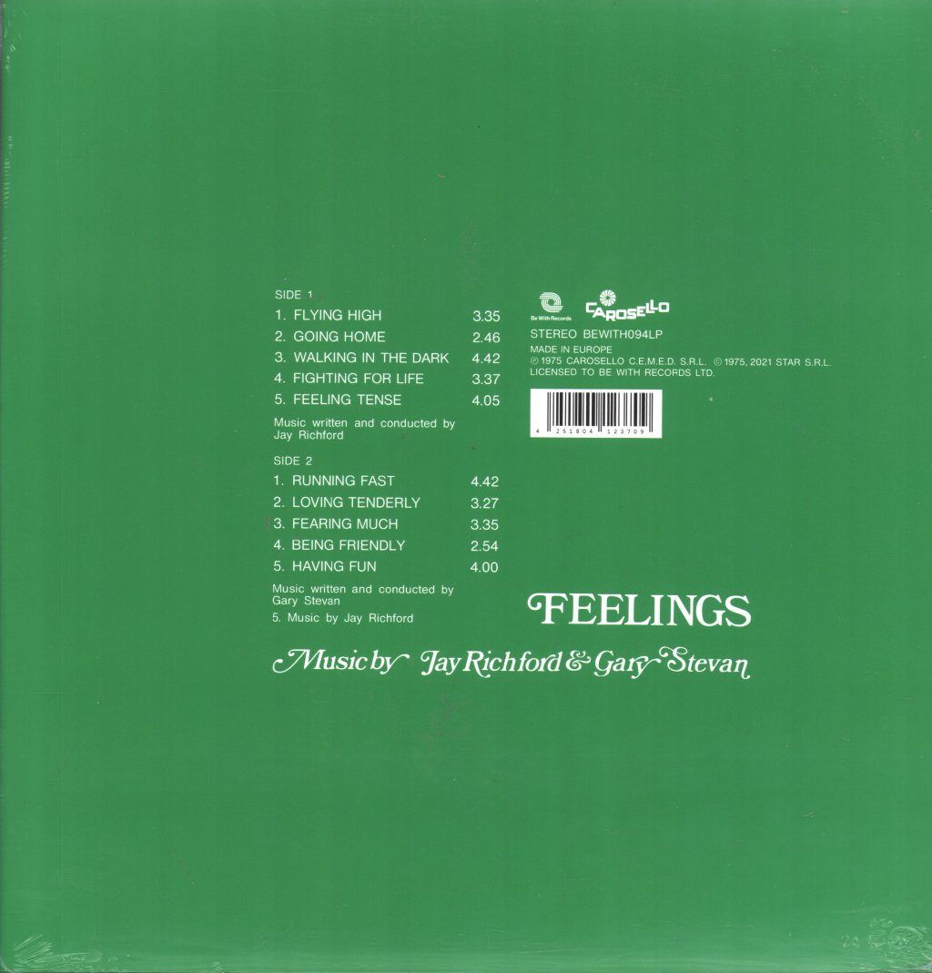 Jay Richford & Gary Stevan - Feelings - Lp