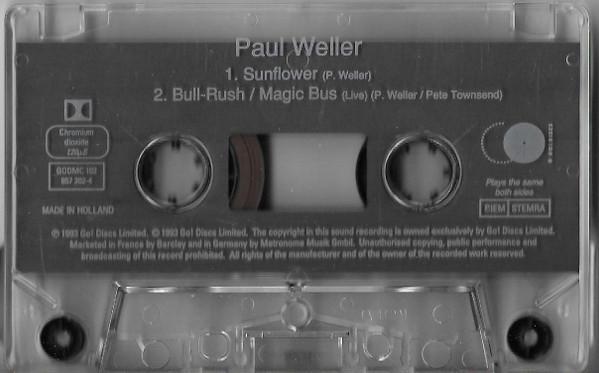 Paul Weller - Sunflower - Cassette