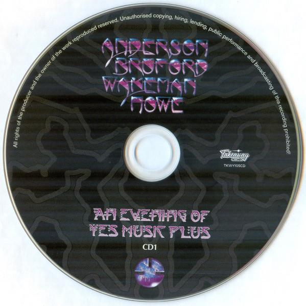 Anderson Bruford Wakeman Howe - An Evening Of Yes Music Plus - Box Set