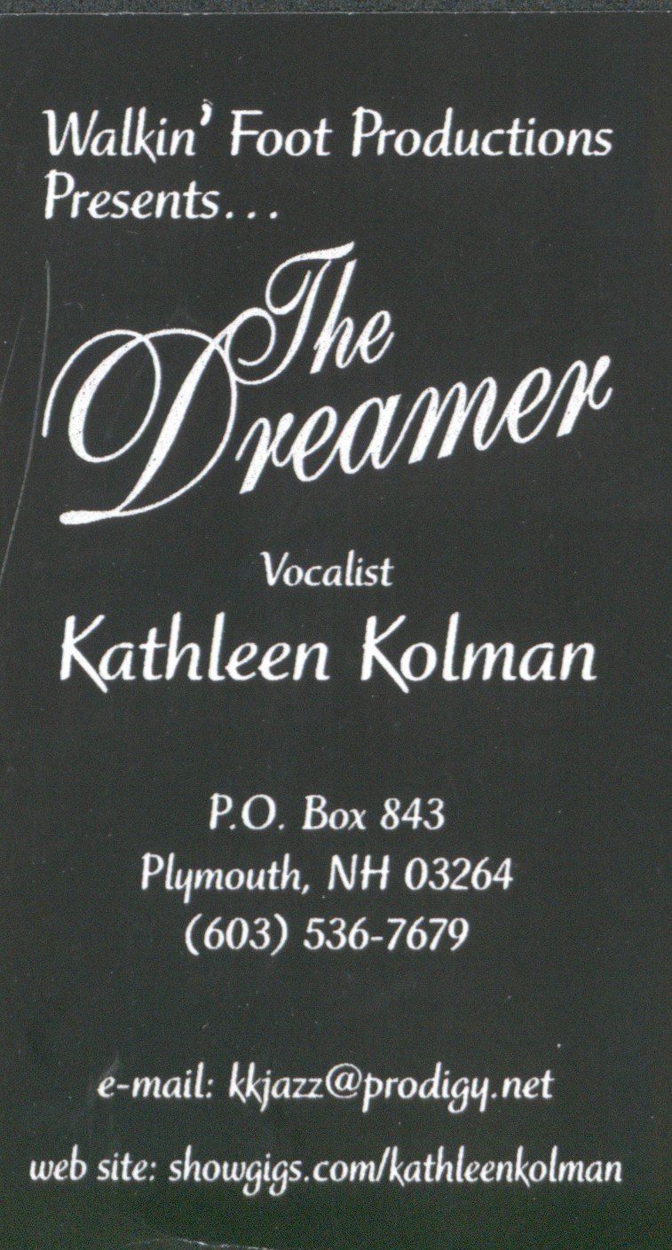 Kathleen Kolman - Dreamer - Cd