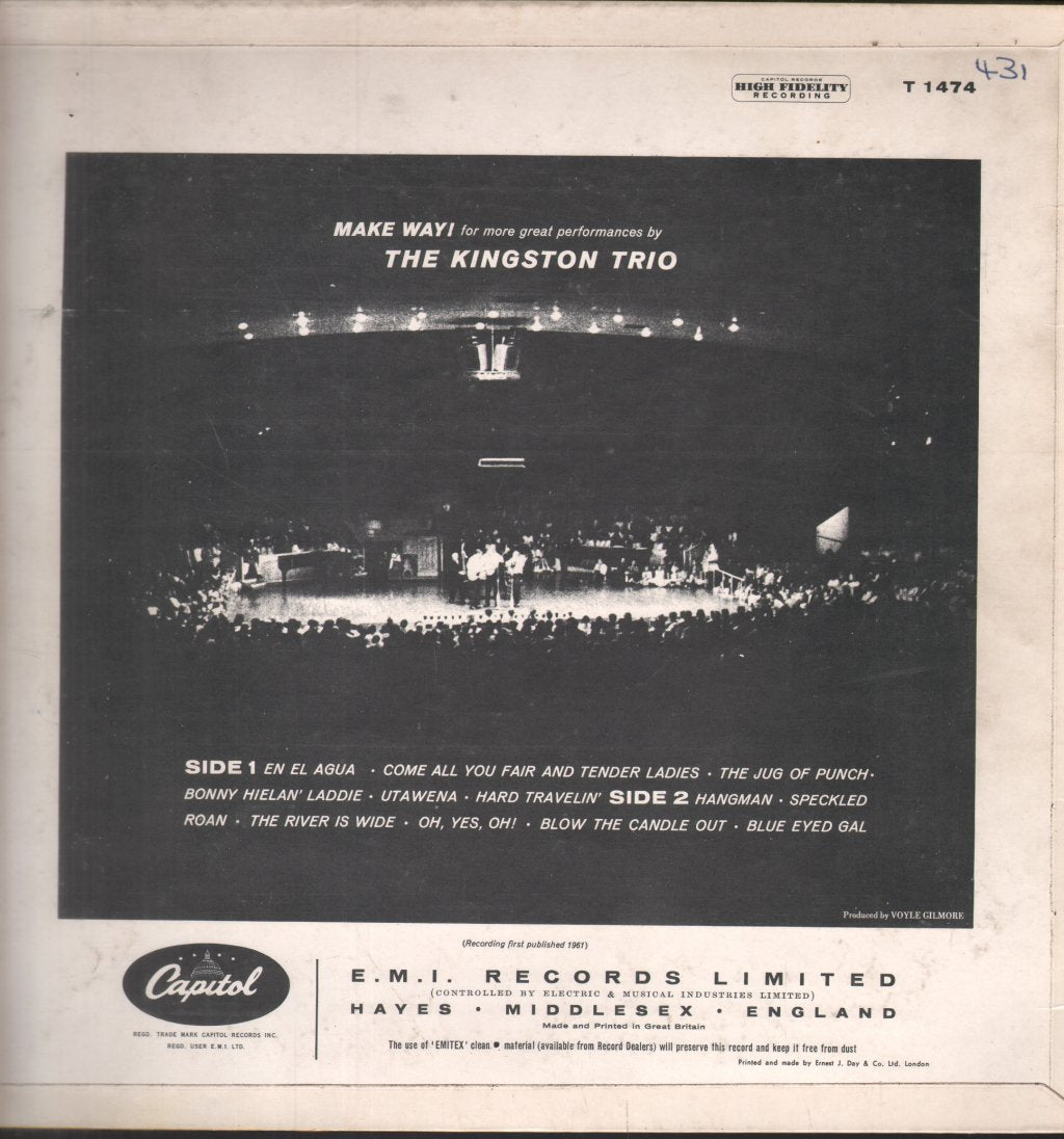 Kingston Trio - Make Way! - Lp