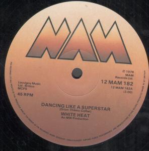 White Heat (Dance) - Dancing Like A Superstar - 12 Inch