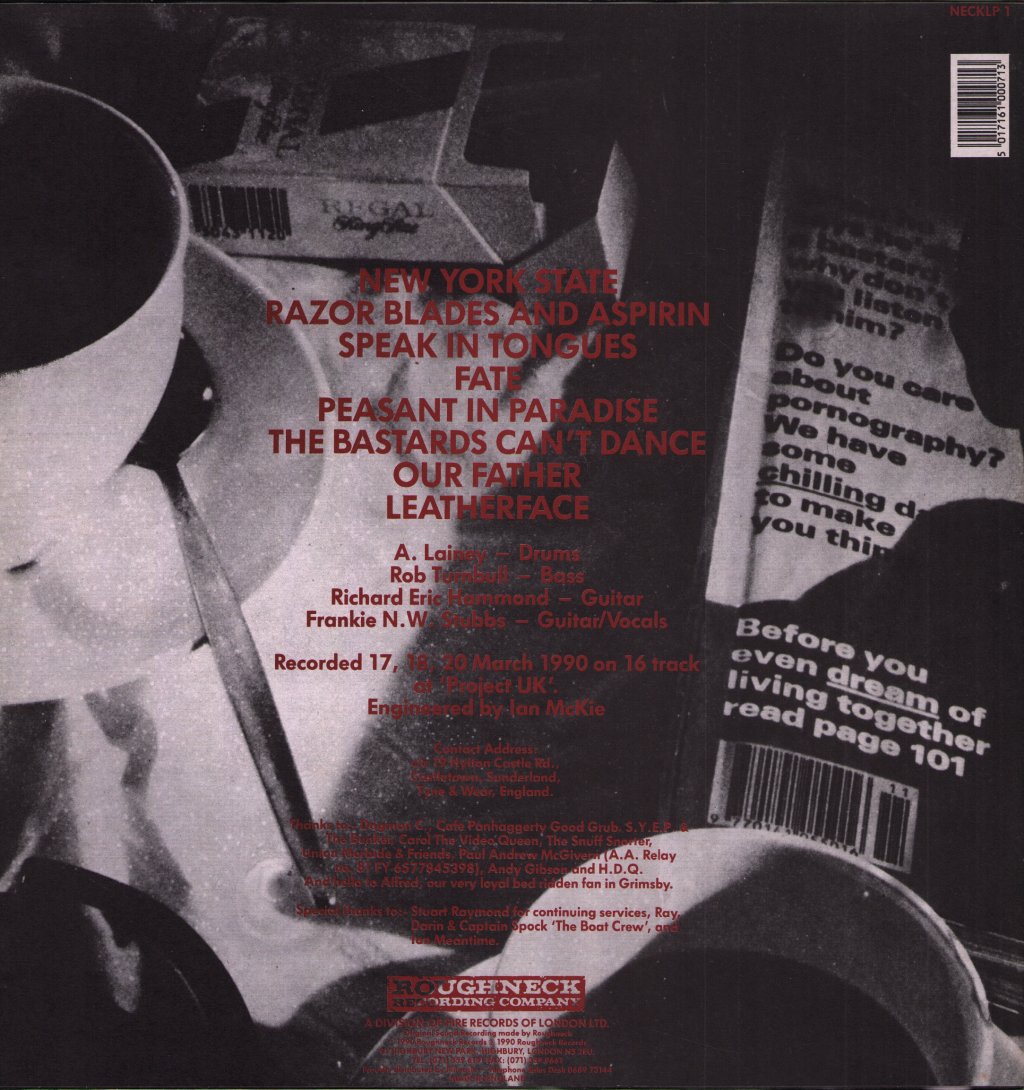 Leatherface - Fill Your Boots - Lp