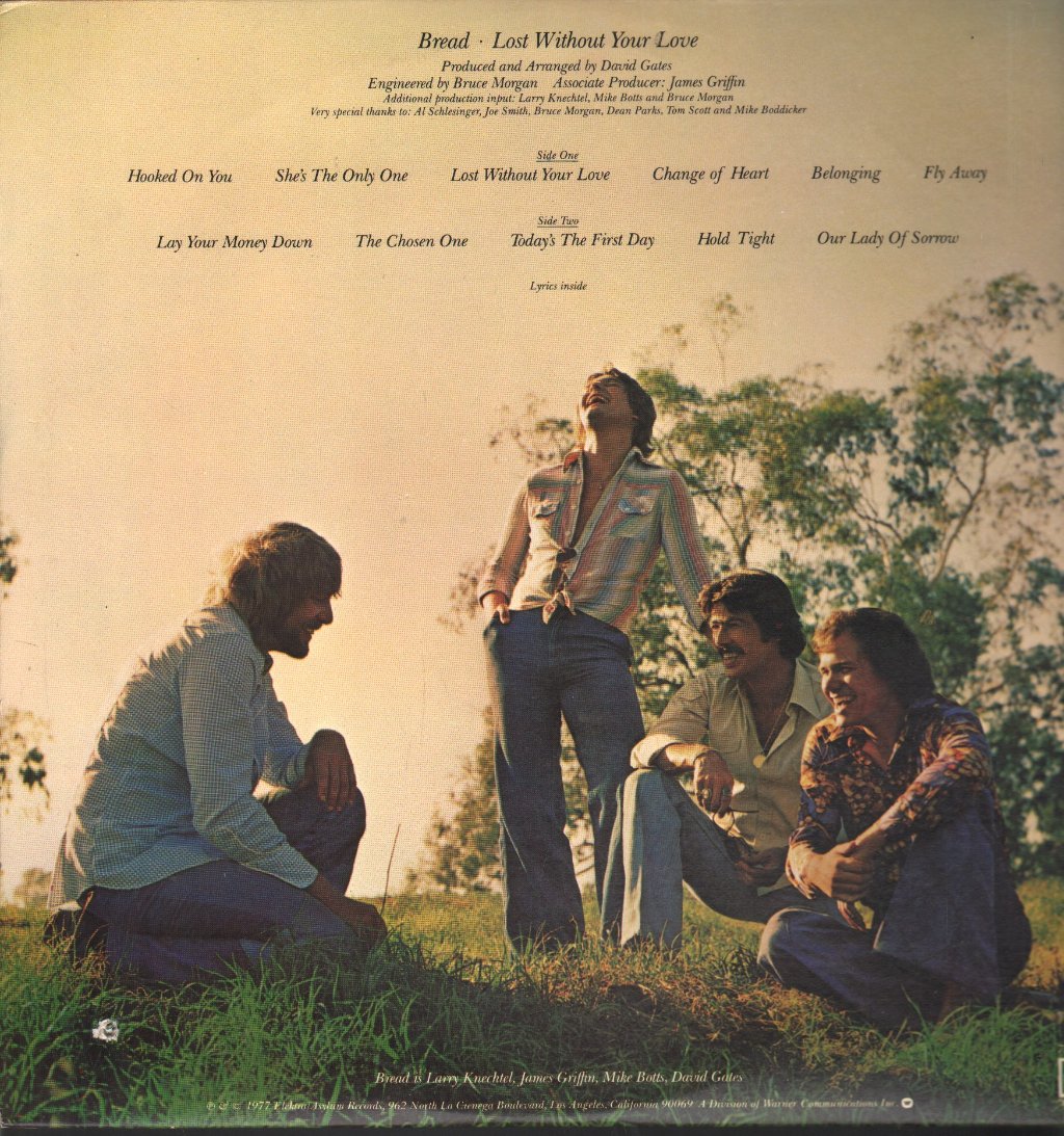 Bread - Lost Without Your Love - Lp