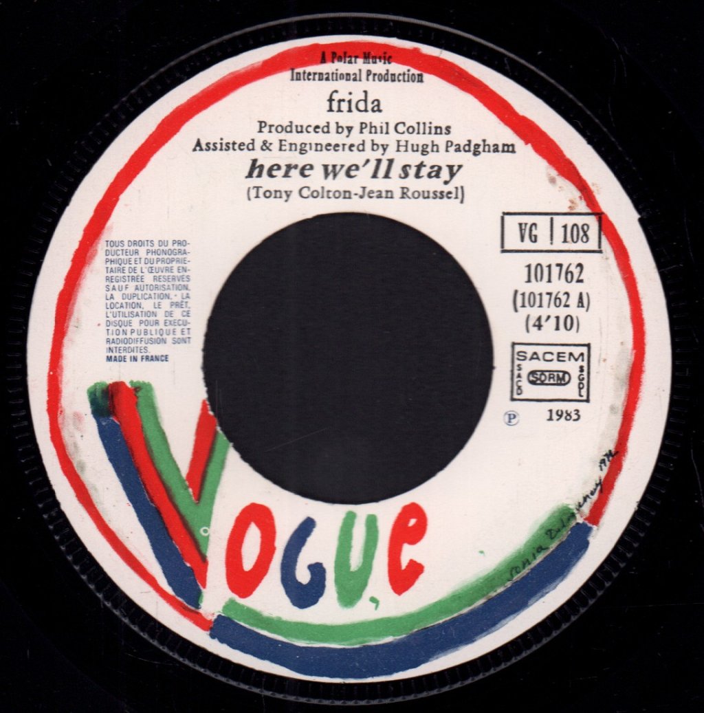 Frida - Here We'll Stay / Strangers - 7 Inch