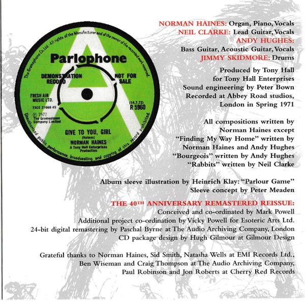 Norman Haines Band - Den Of Iniquity - Cd
