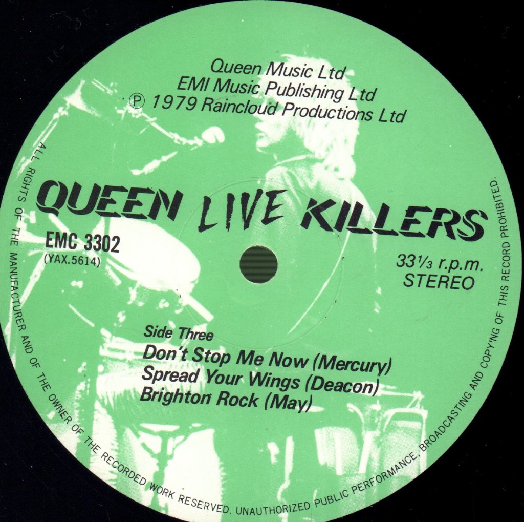 Queen - Live Killers - Double Lp