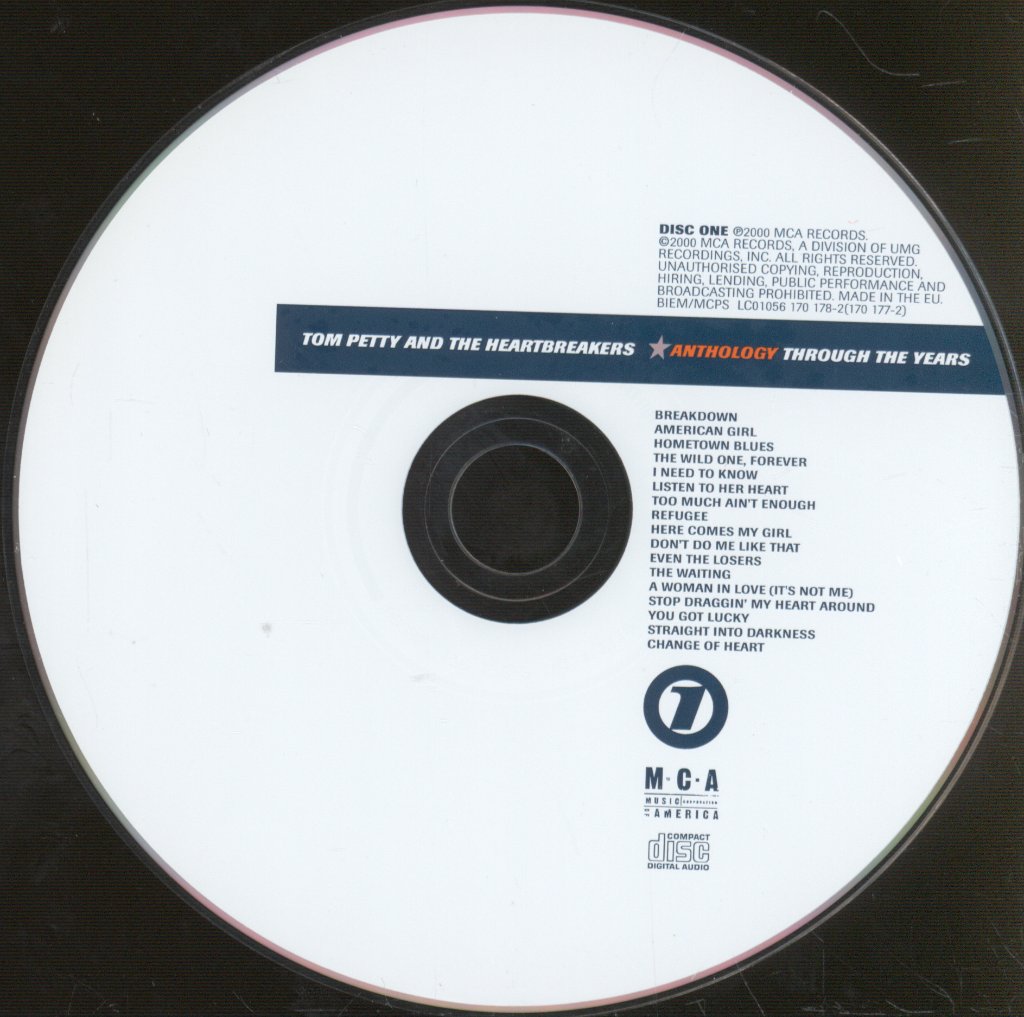 Tom Petty And The Heartbreakers - Anthology - Through The Years - Double Cd