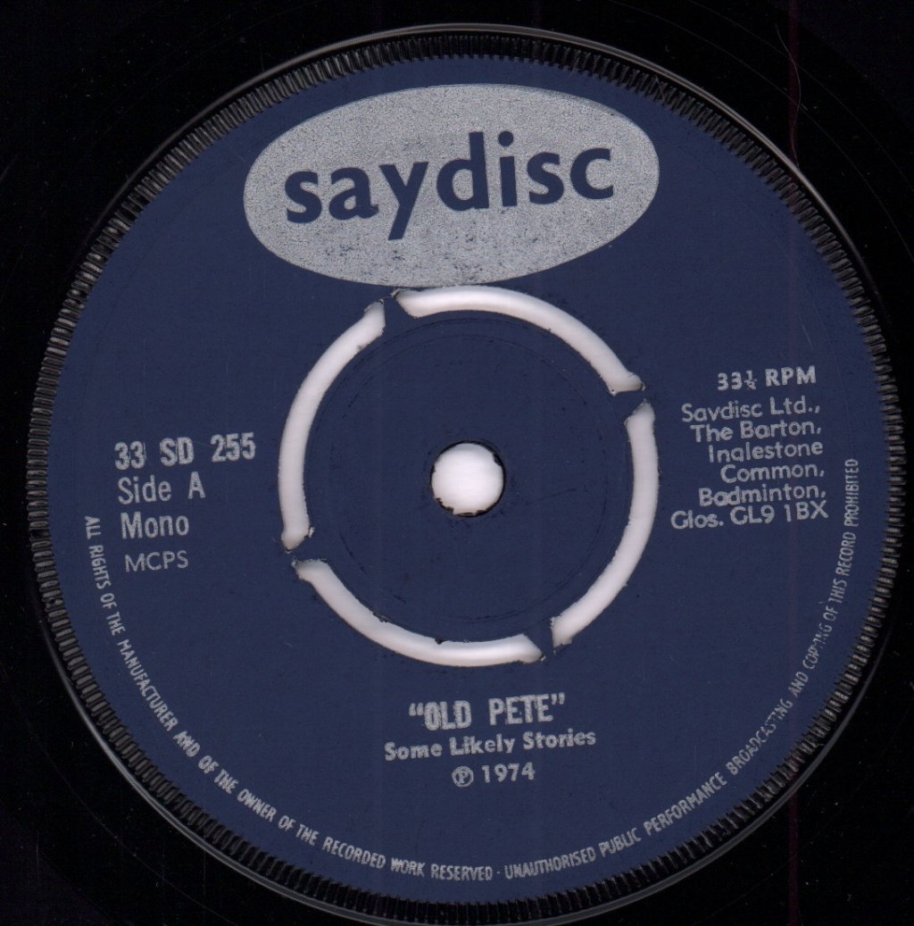 Old Pete - Some Likely Stories - 7 Inch
