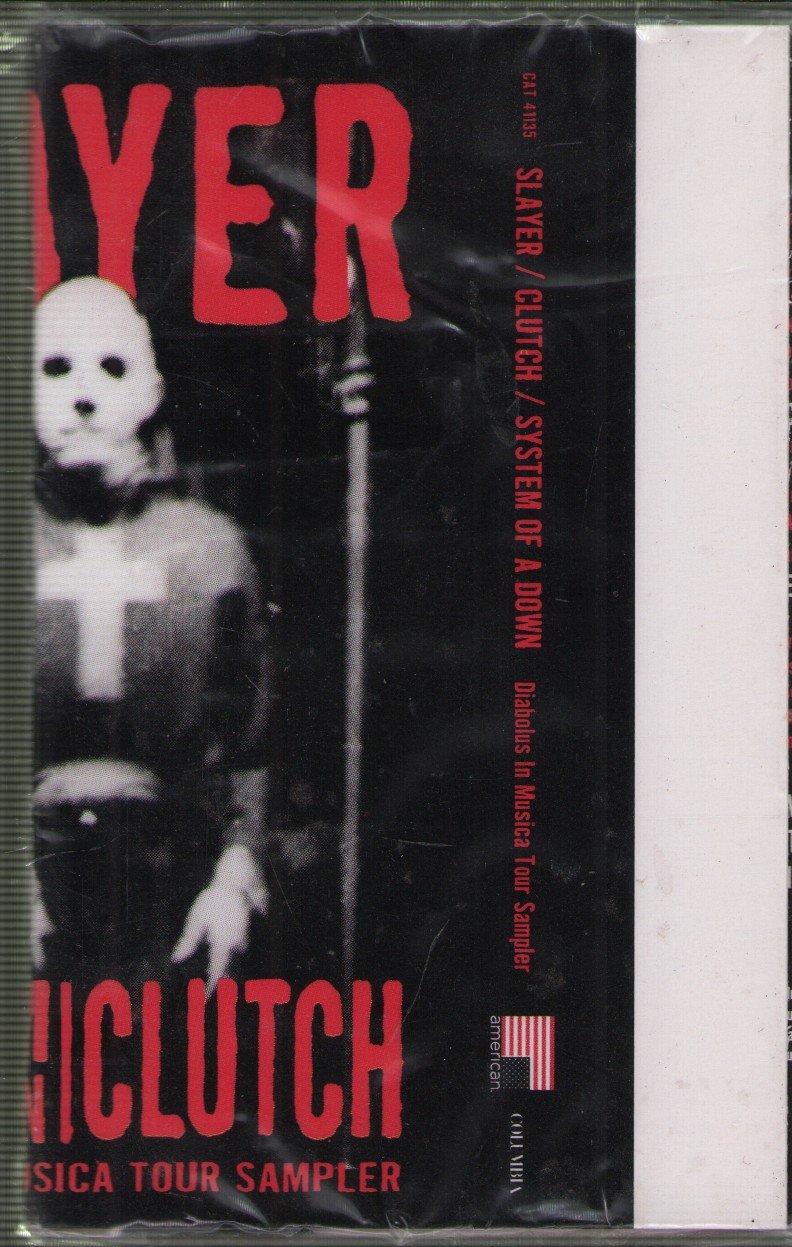 Various Artists - Slayer/System Of A Down/Clutch Diabolus In Musica Tour Sampler - Cassette