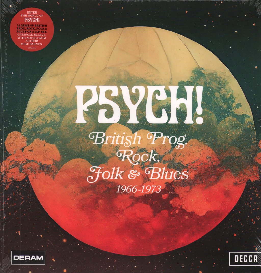 Various Artists - Psych! British Prog, Rock, Folk & Blues 1966-1973 - Double Lp