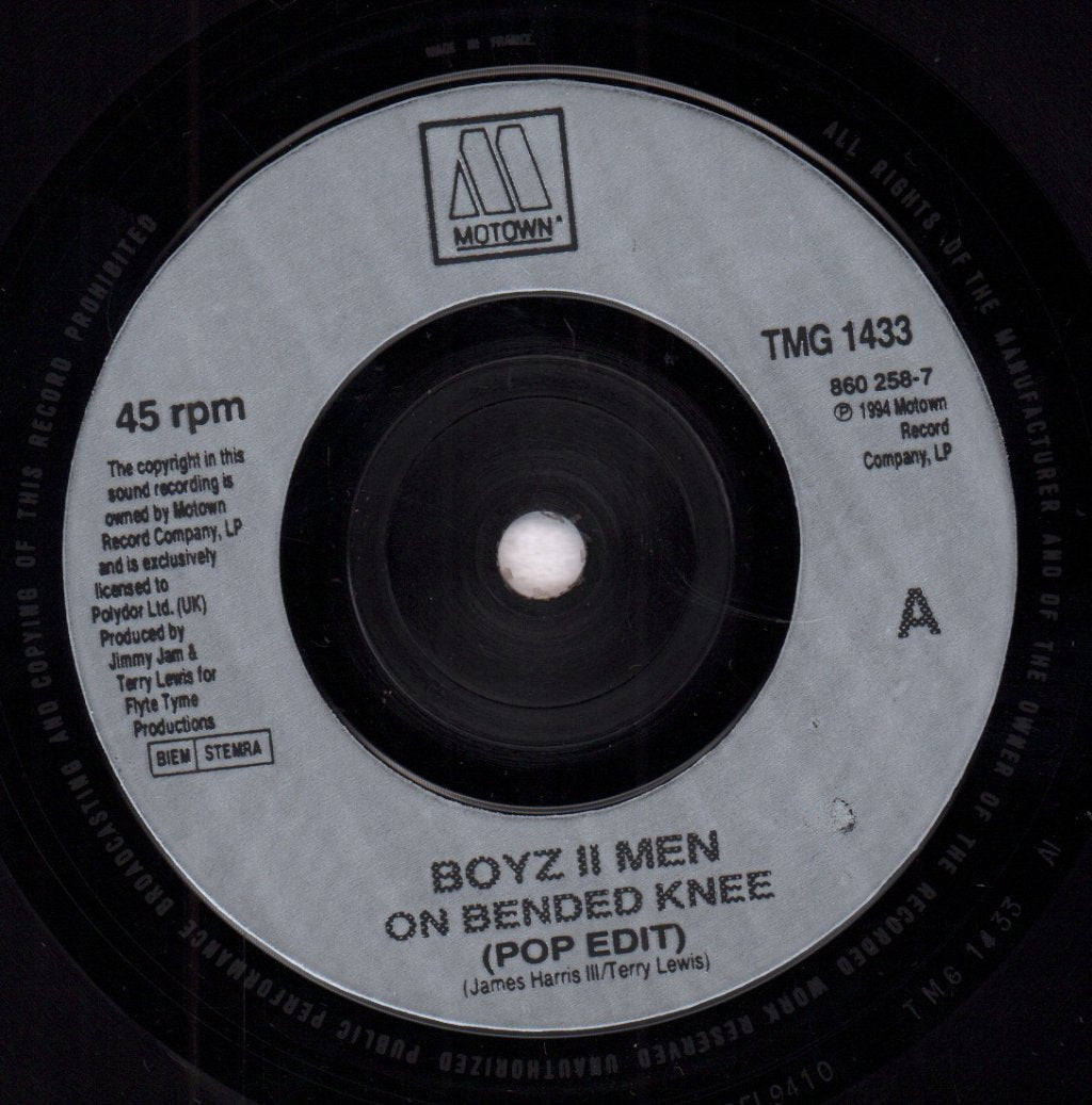 Boyz II Men - On Bended Knee - 7 Inch