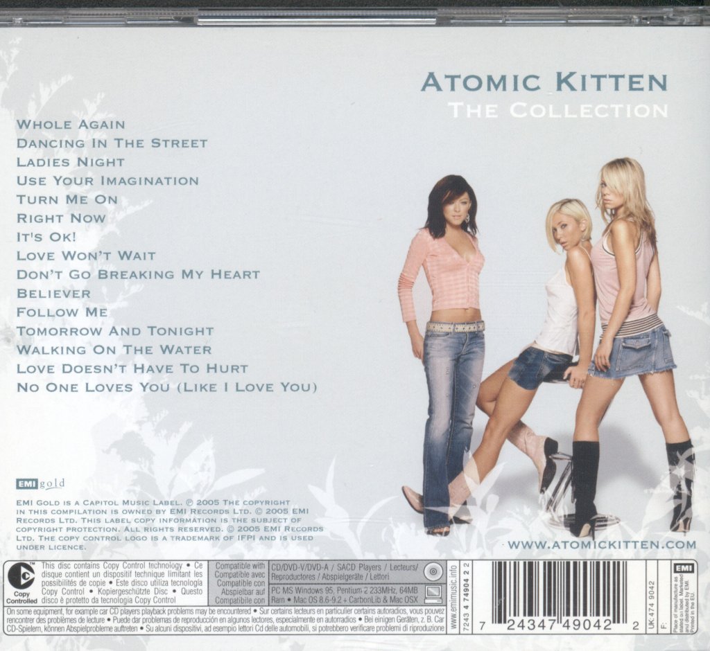 Atomic Kitten - Collection - Cd