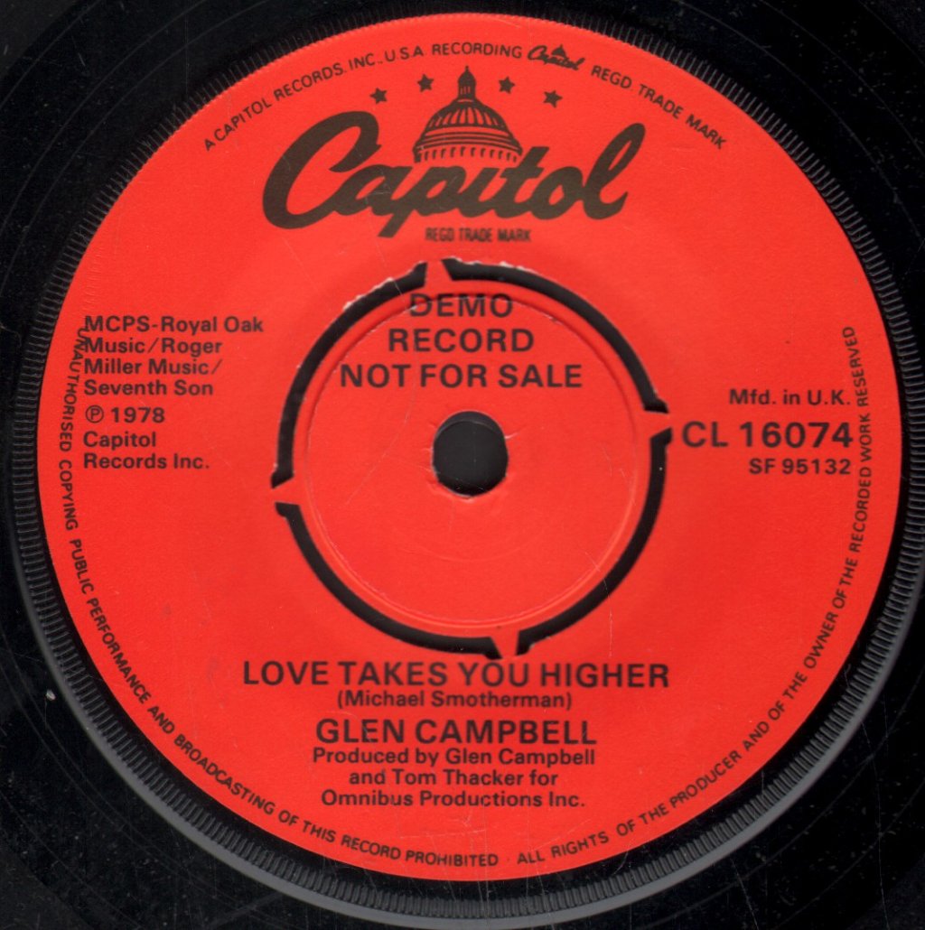 Glen Campbell - I'm Gonna Love You - 7 Inch