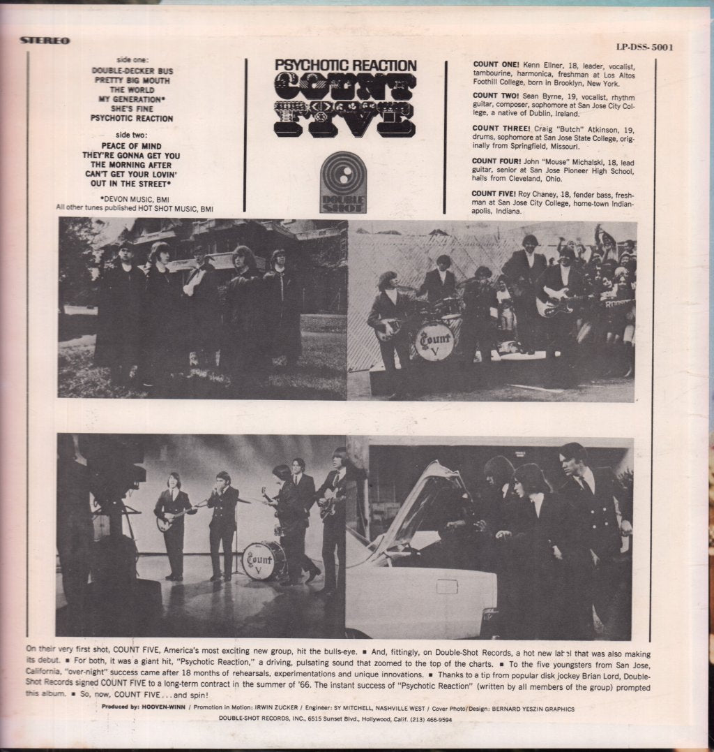Count Five - Psychotic Reaction - Lp