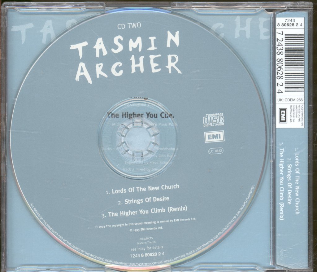 Tasmin Archer - Lords Of The New Church - Cd