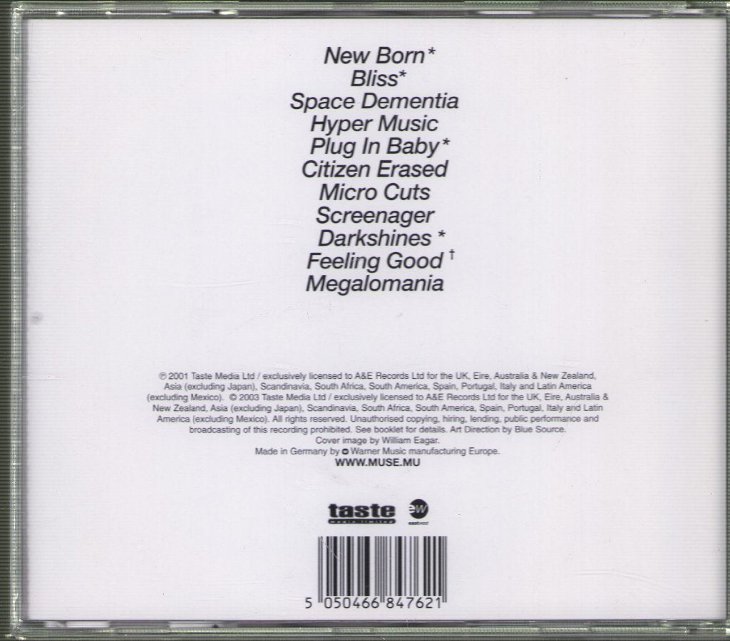 Muse - Origin Of Symmetry - Cd