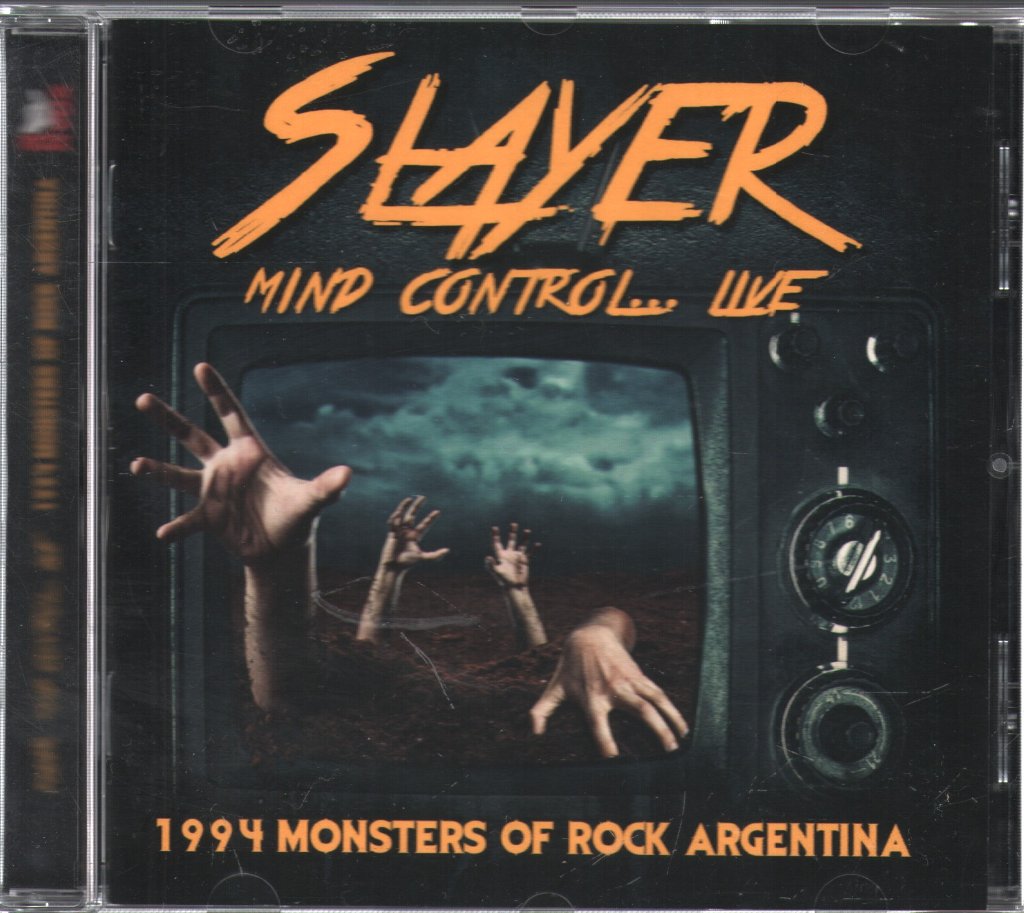 Slayer - Mind Control Live (1994 Monsters of Rock Argentina) - Cd