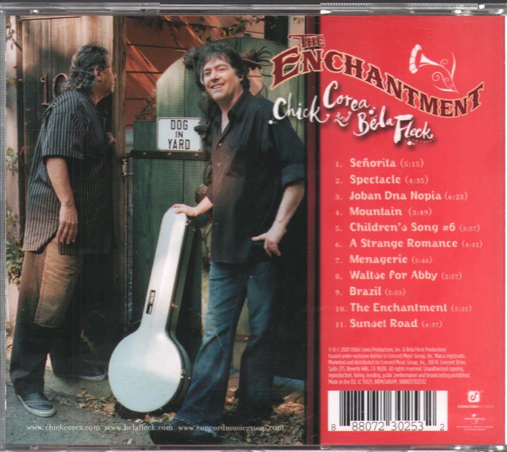 Chick Corea & Bela Flack - Enchantment - Cd