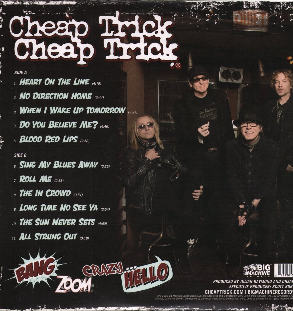 Cheap Trick - Bang, Zoom, Crazy... Hello - Lp