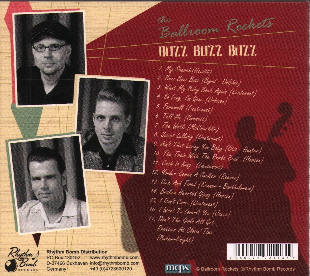 Ballroom Rockets - Buzz Buzz Buzz - Cd