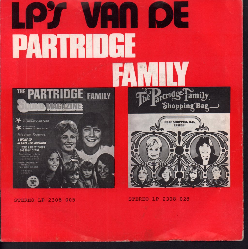 Partridge Family - I Think I Love You - 7 Inch