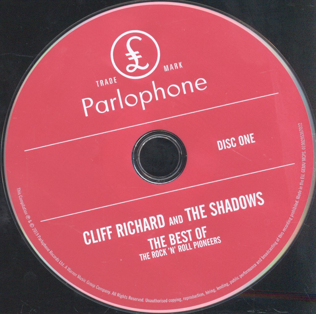 Cliff Richard & The Shadows - Best Of The Rock 'n' Roll Pioneers - Double Cd