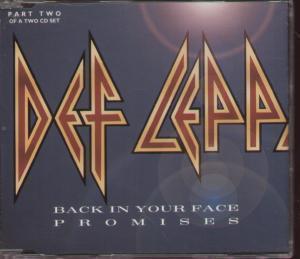 Def Leppard - Back In Your Face - Cd