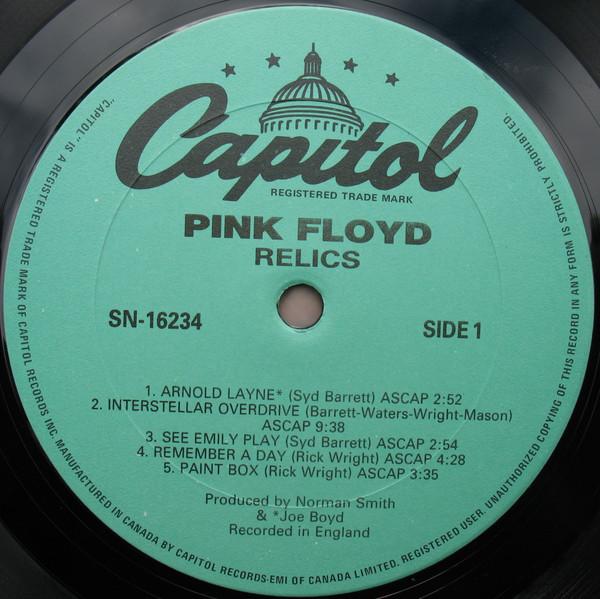 Pink Floyd - Relics - A Bizarre Collection Of Antiques & Curios - Lp