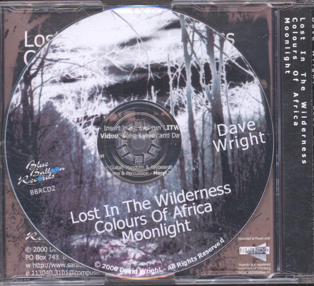 Dave Wright - Lost In The Wilderness - Cd