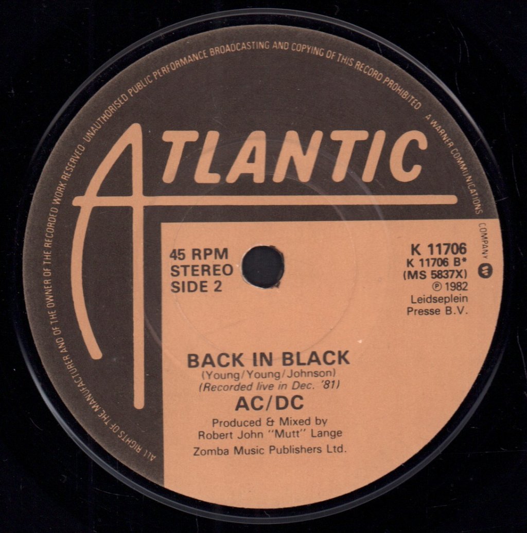 AC/DC - Let's Get It Up - 7 Inch