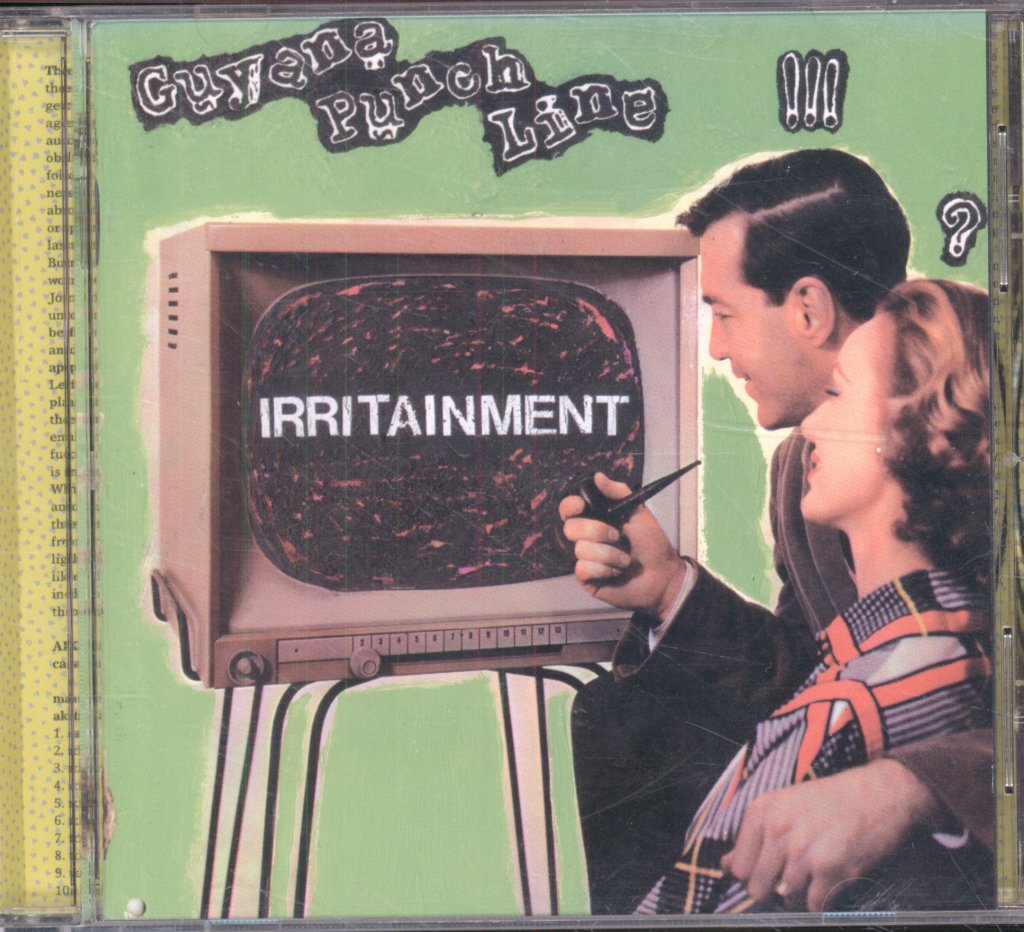 Guyana Punch Line - Irritainment:  Songs To Disturb The Comfortable, Songs To Comfort The Disturbed - Cd