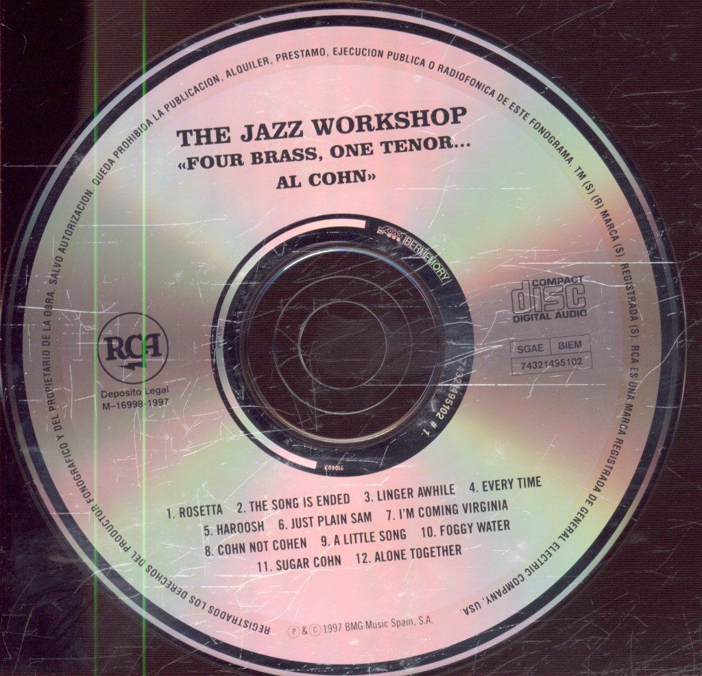 Jazz Workshop - Four Brass One Tenor... Al Cohn - Cd