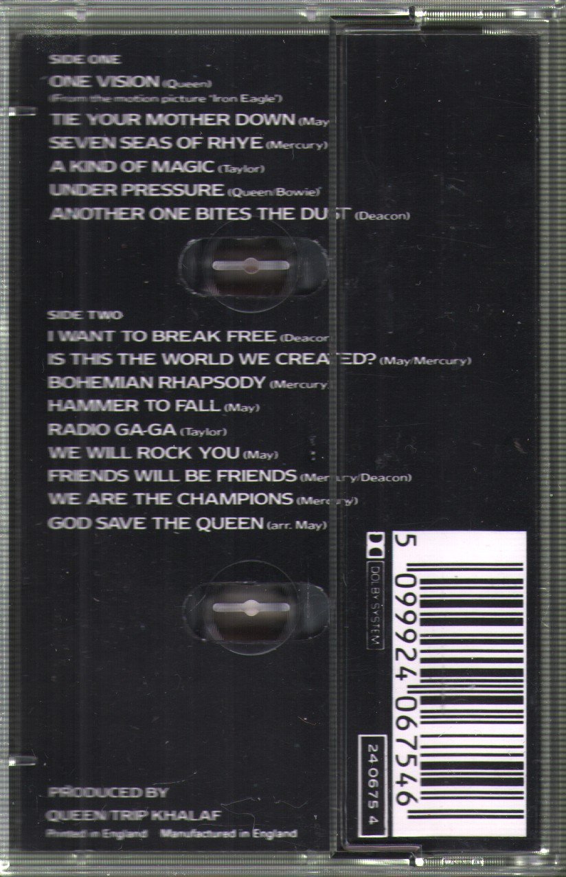 Queen - Live Magic - Cassette