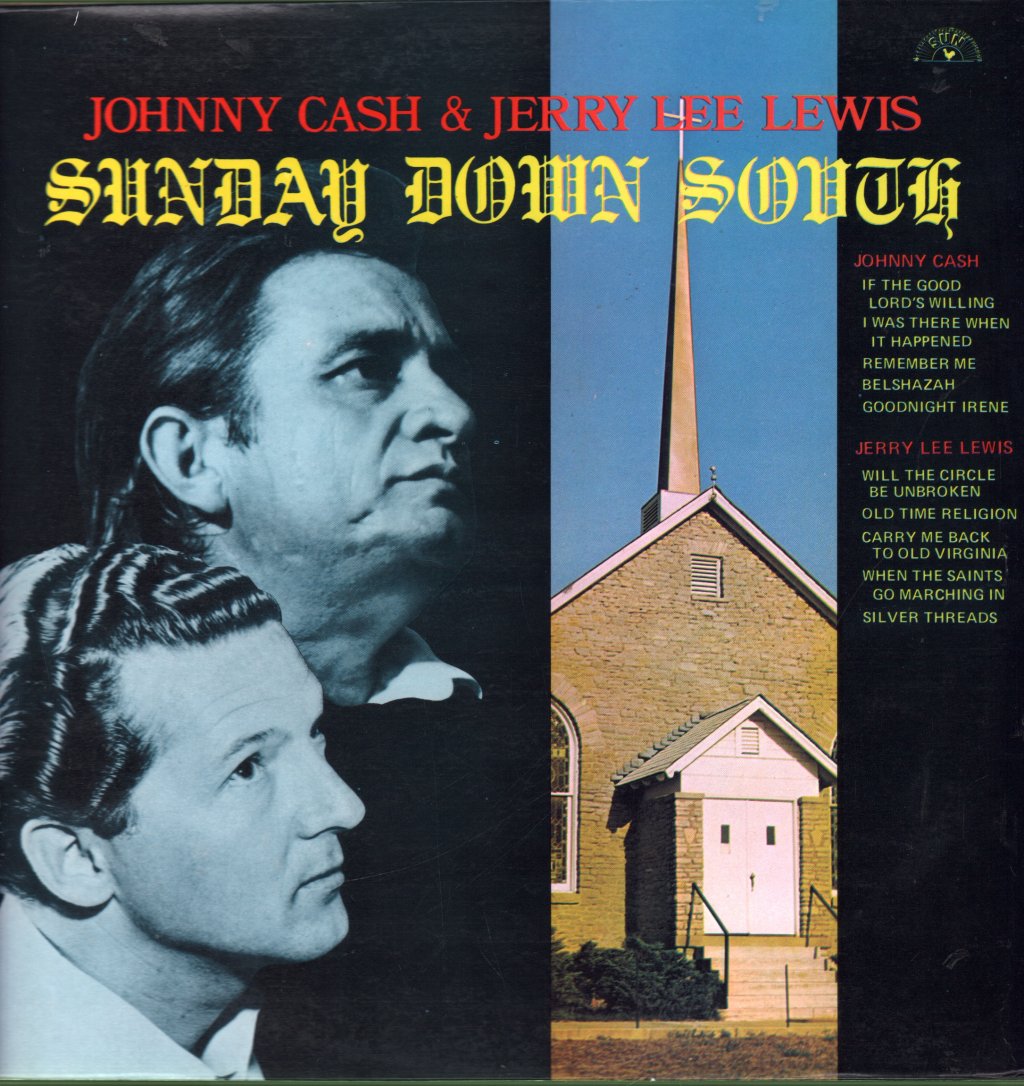 Johnny Cash And Jerry Lee Lewis - Sunday Down South - Lp