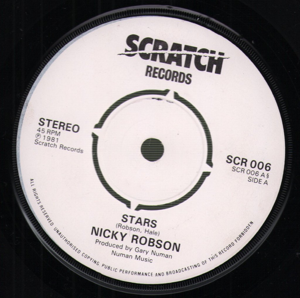 Nicky Robson - Stars - 7 Inch
