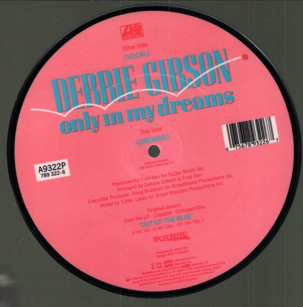 Debbie Gibson - Only In My Dreams - 7 Inch