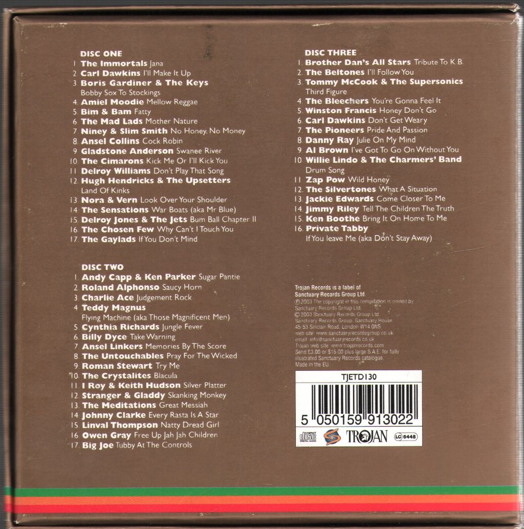 Various Artists - Trojan 35th Anniversary Box Set - Cd Set