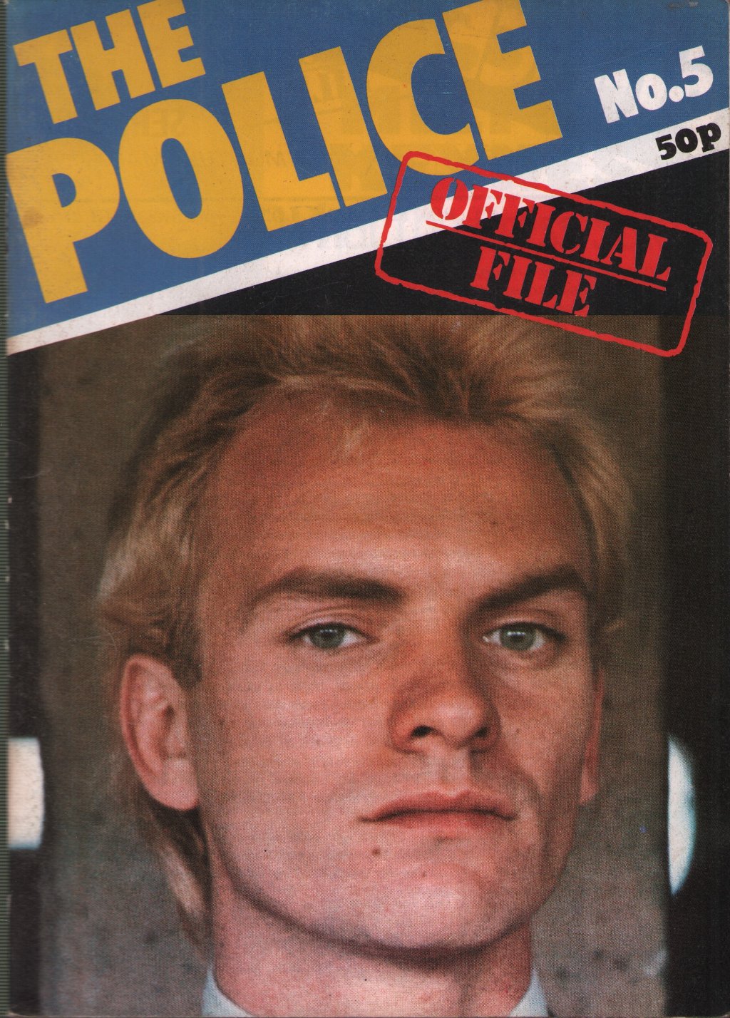 Police - Official File No.5 - Fanzine