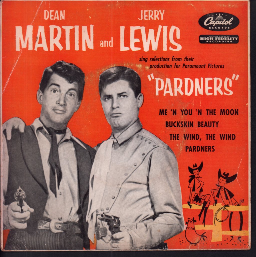 Dean Martin And Jerry Lewis - Songs From The Film Pardners - 7 Inch