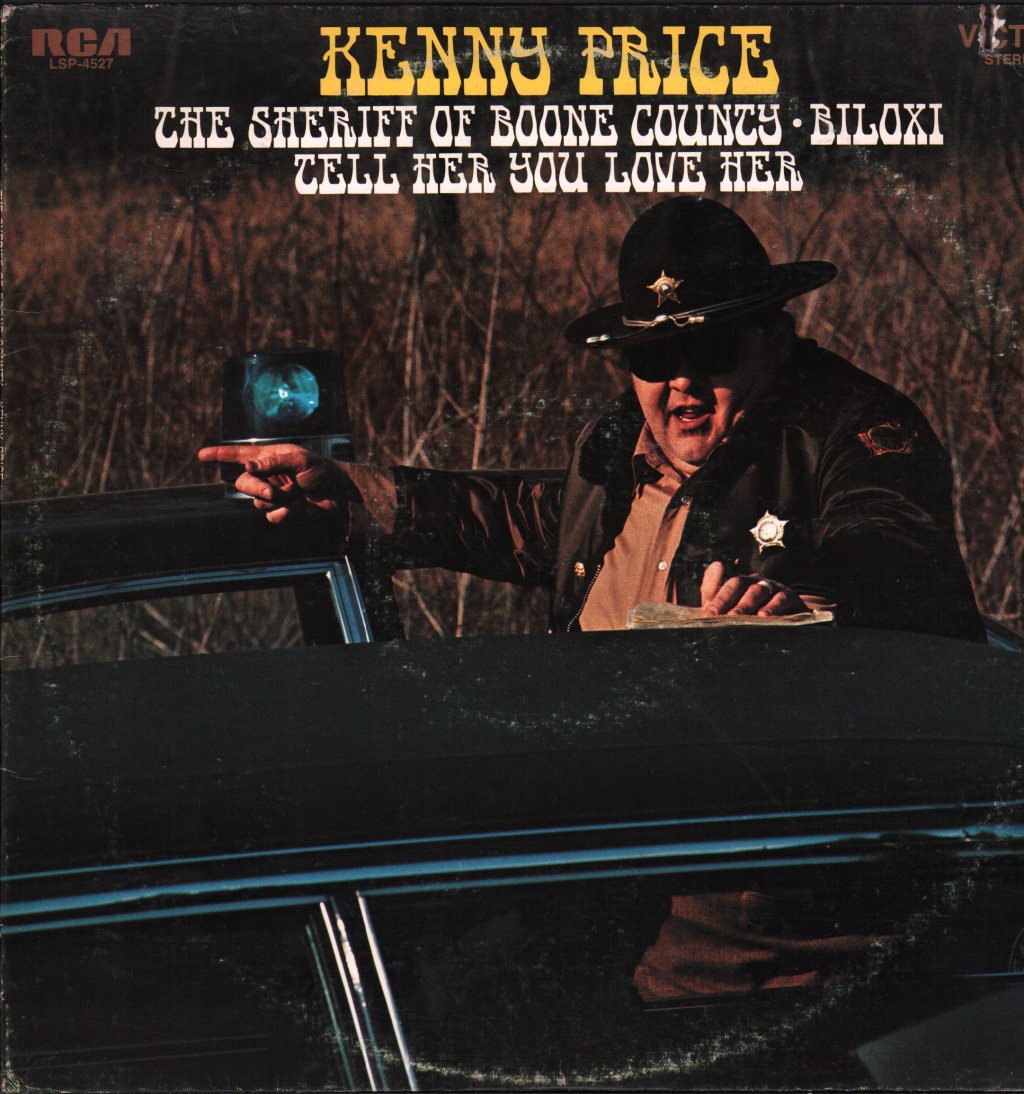 Kenny Price - Sheriff Of Boone County/Tell Her You Love Her - Lp