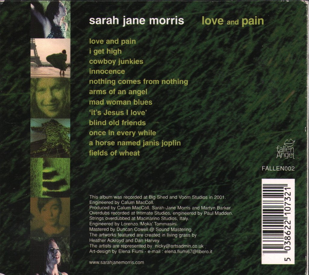 Sarah Jane Morris - Love And Pain - Cd