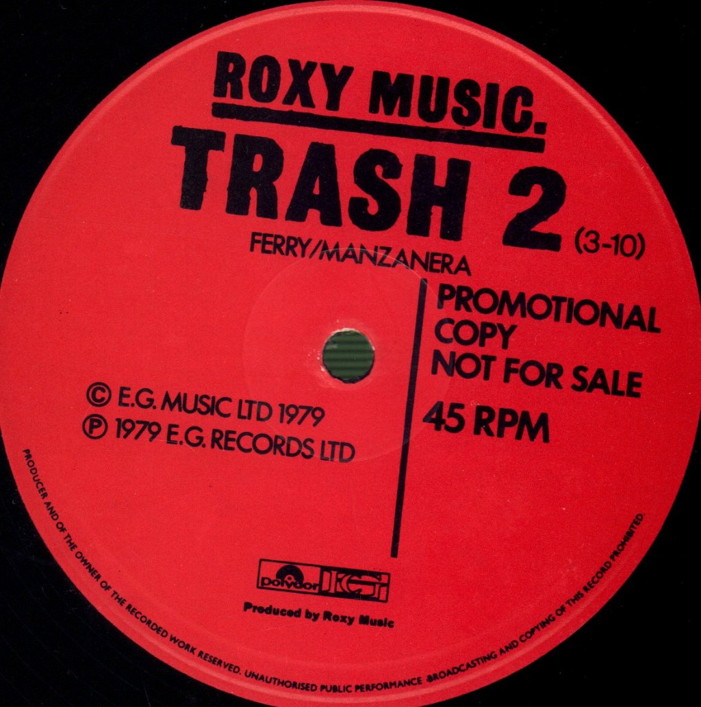 Roxy Music - Trash - 12 Inch