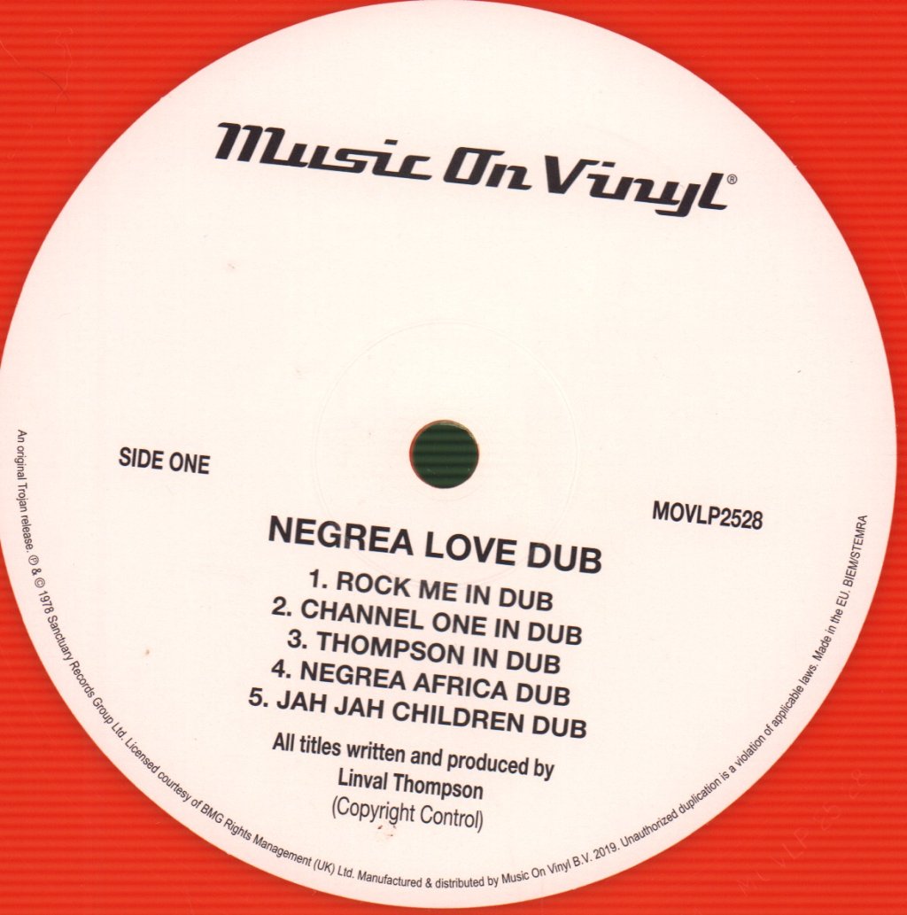 Linval Thompson - Negrea Love Dub - Lp