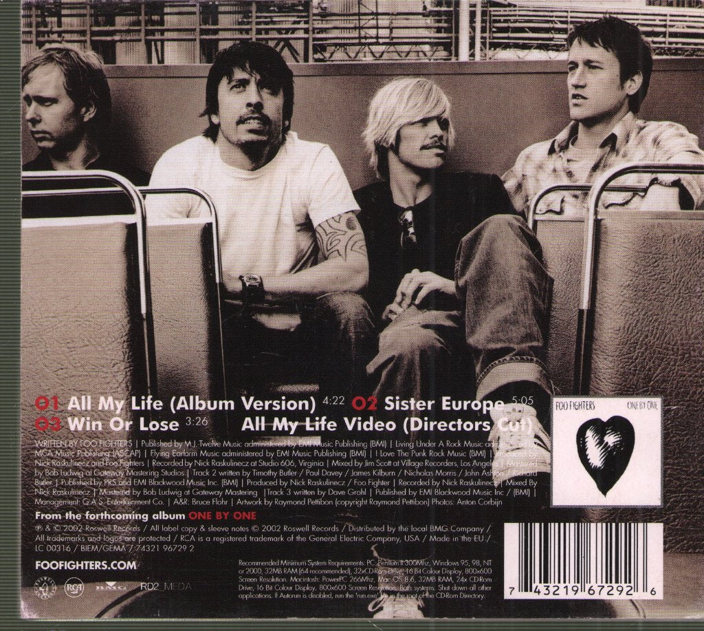 Foo Fighters - All My Life - Cd