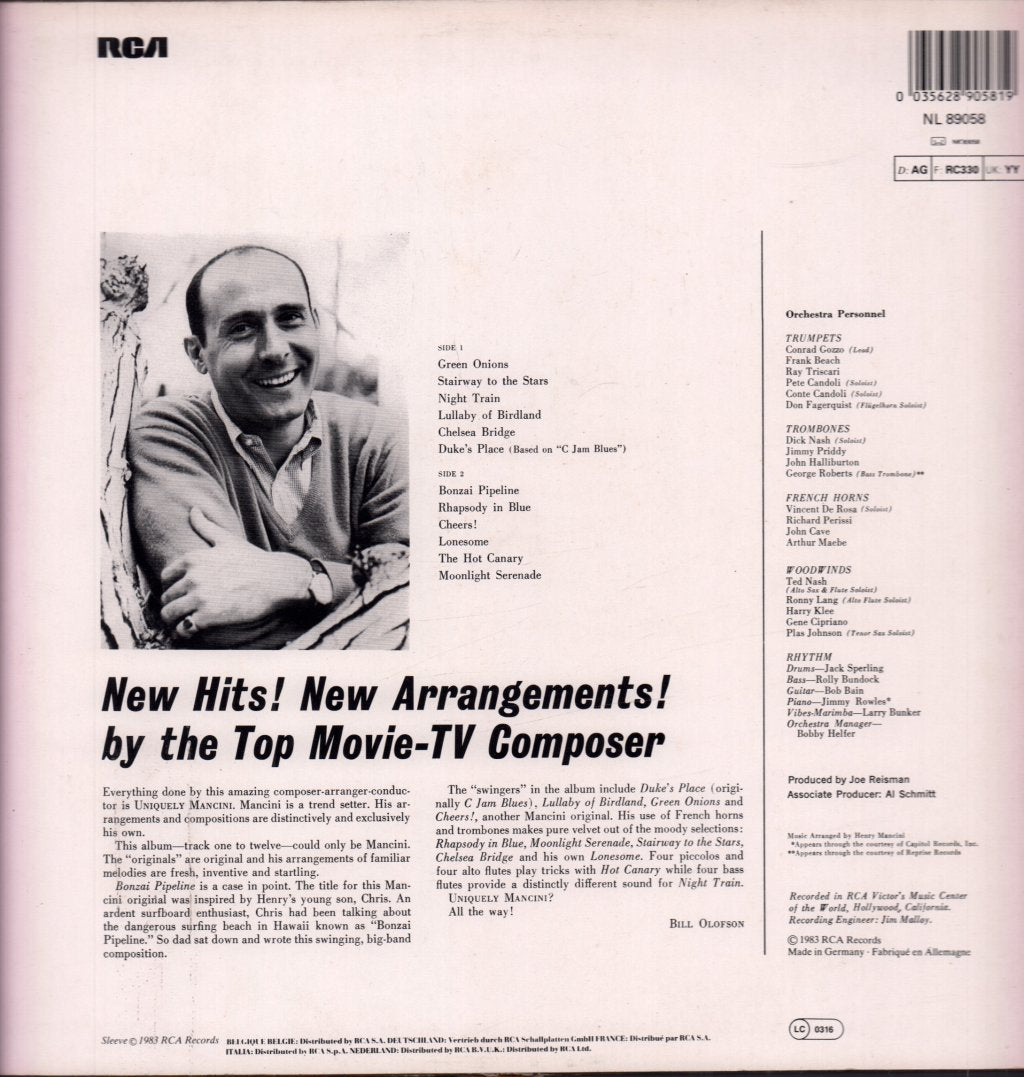 Henry Mancini - Uniquely Mancini - Lp