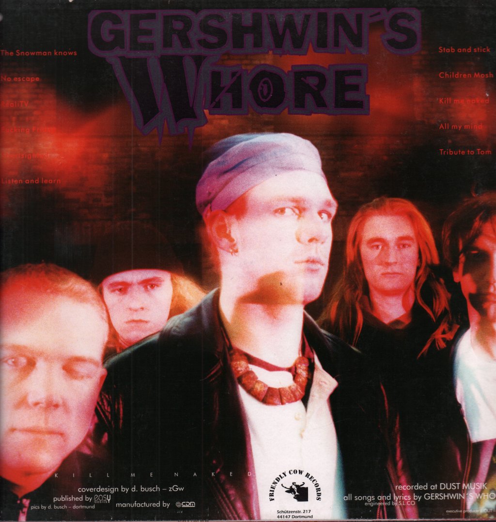 Gershwin's Whore - Kill Me Naked - Lp