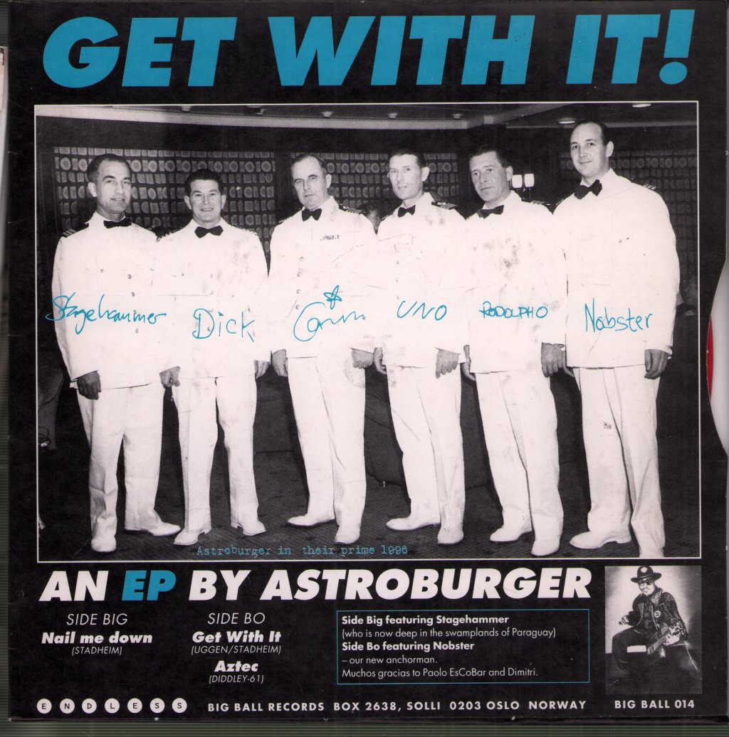Astroburger - Get With It - 7 Inch