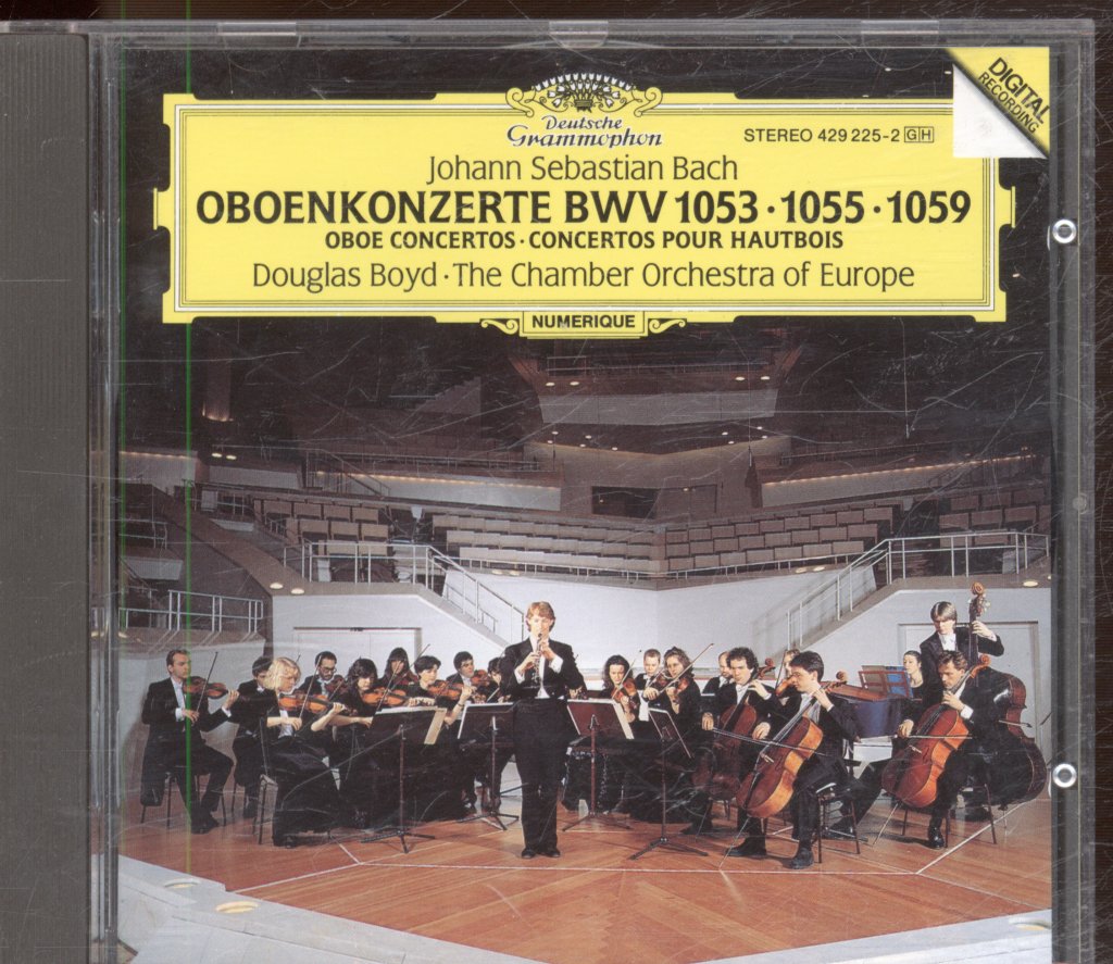 Douglas Boyd, Chamber Orchestra Of Europe - Bach - Oboenkonzerte BWV 1053 • 1055 • 1059 = Oboe Concertos = Concertos Pour Hautbois - Cd