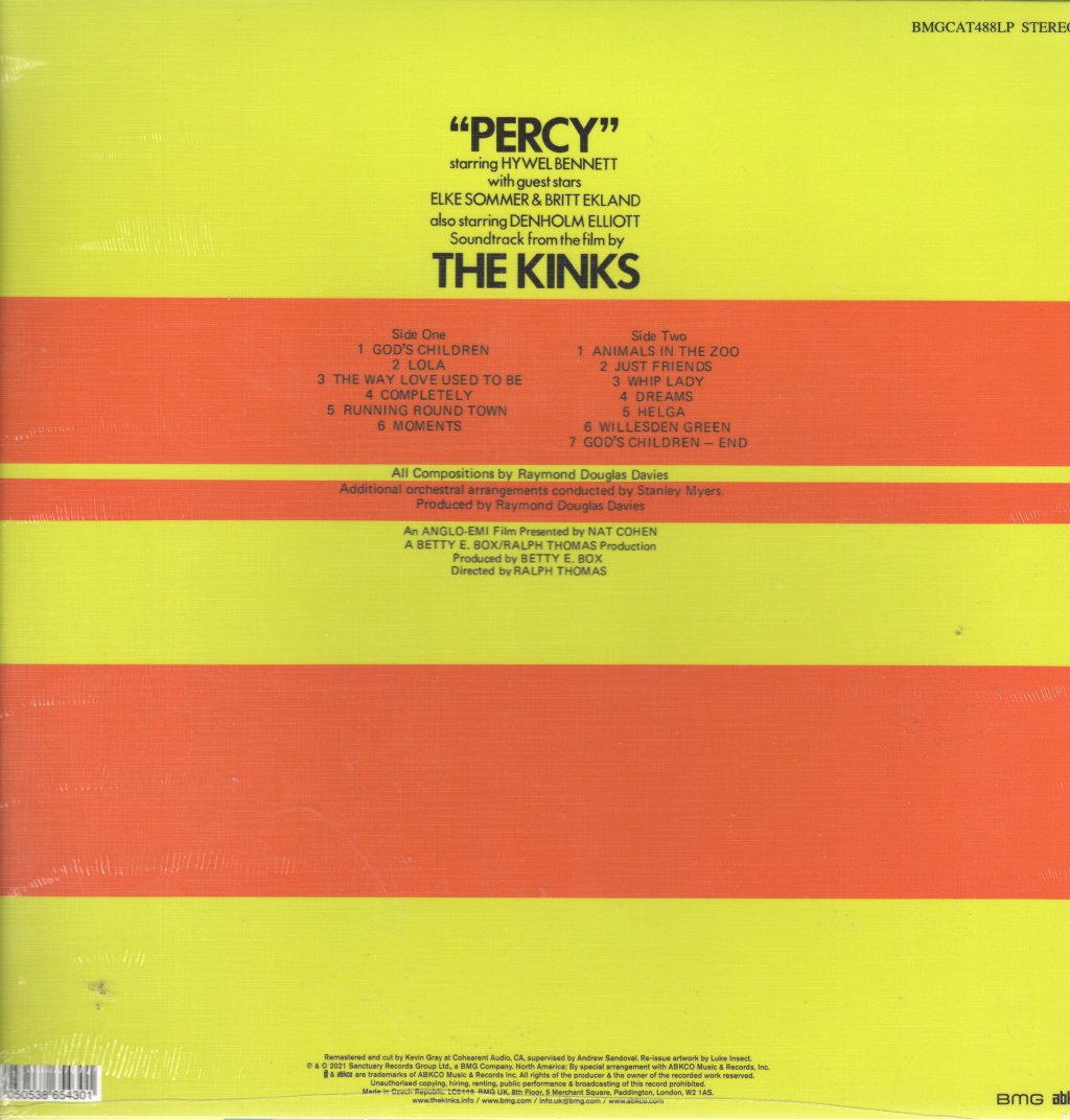 Kinks - Percy (RSD2021 Drop 1) - Lp